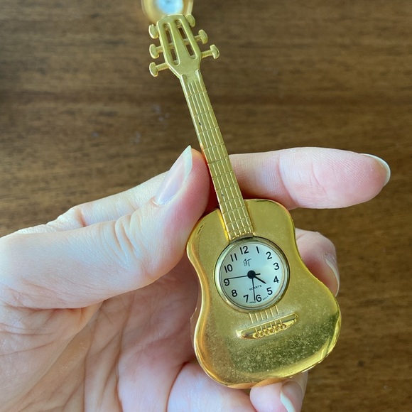 Vintage Musical Instruments Miniature Clocks - Picture 7 of 12
